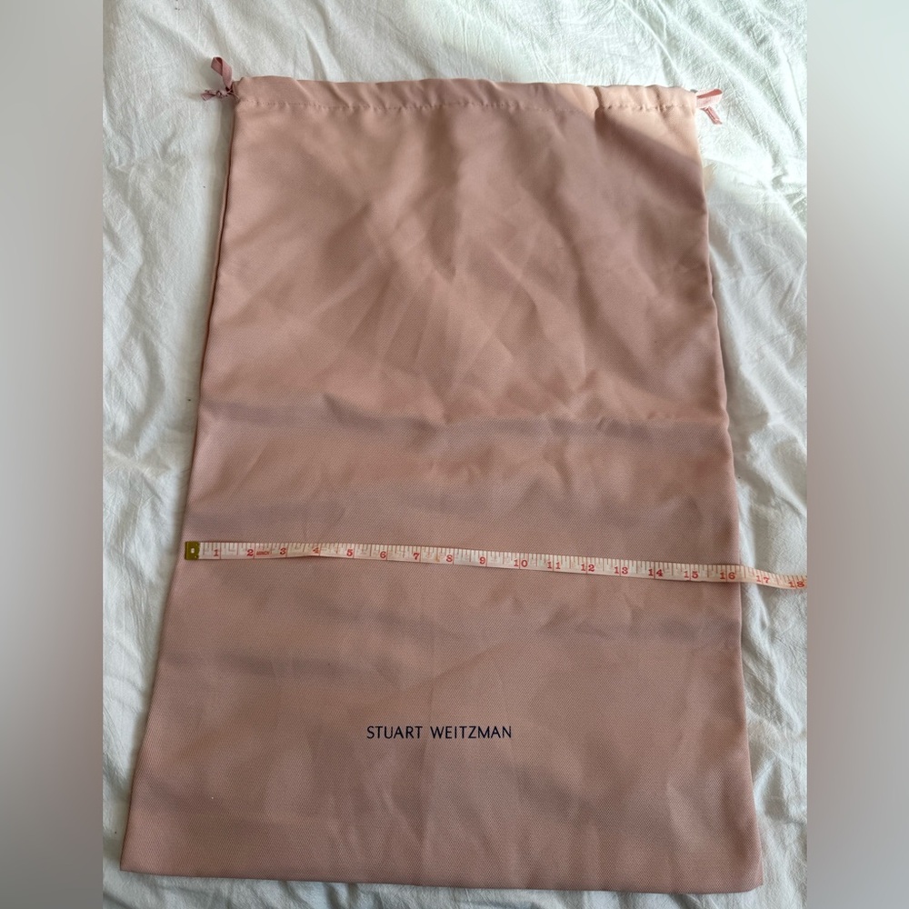 Stuart Weitzman Blush Pink Dust Bag
